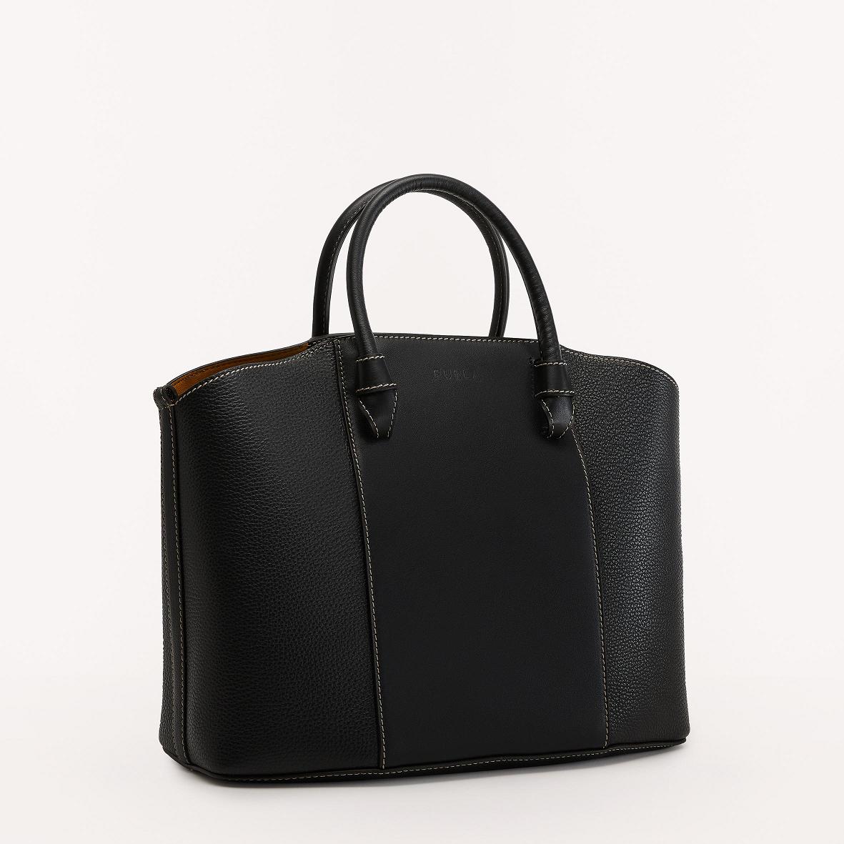 Furla Miastella Vesker Norge - Håndvesker Dame Svart WFZ312864